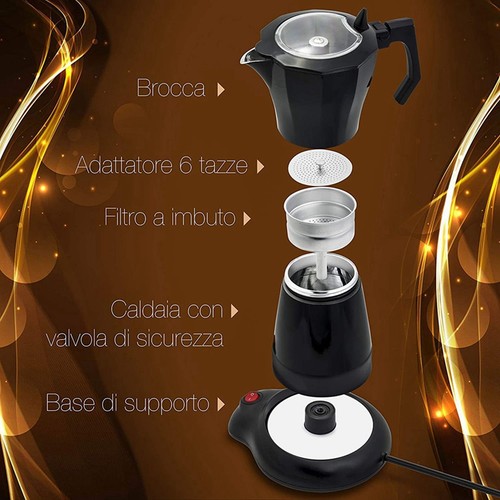 300ml electric moka - electric, pot