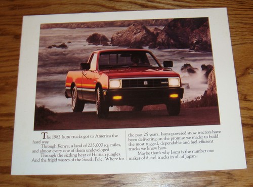 Original 1982 isuzu truck - isuzu,