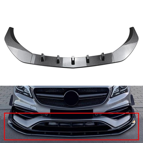 Front bumper spoiler lip - bumper, for