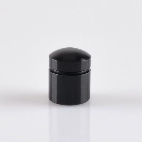 Magnetic black nano geocache - black,