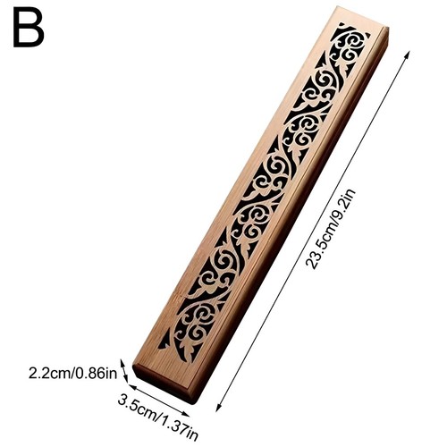 Wooden incense stick holder - wooden,