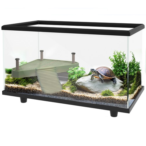 Pawhut 28l glass turtle - pawhut,
