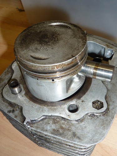 Honda xl185 barrel - xl185, piston