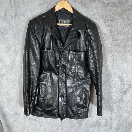 Aviatrix leather jacket mens - ,