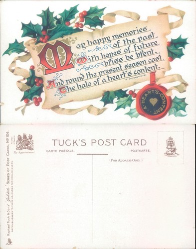 Decorative holiday greeting