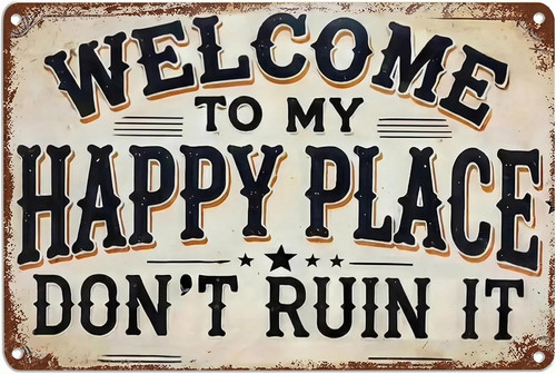 Welcome happy place - to, my