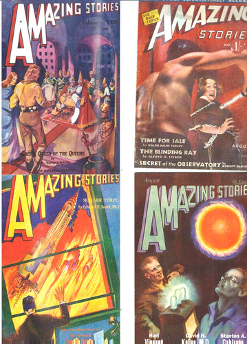 Science fiction comic book - science,