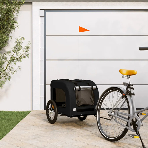 Walplus pet bike trailer black - pet,