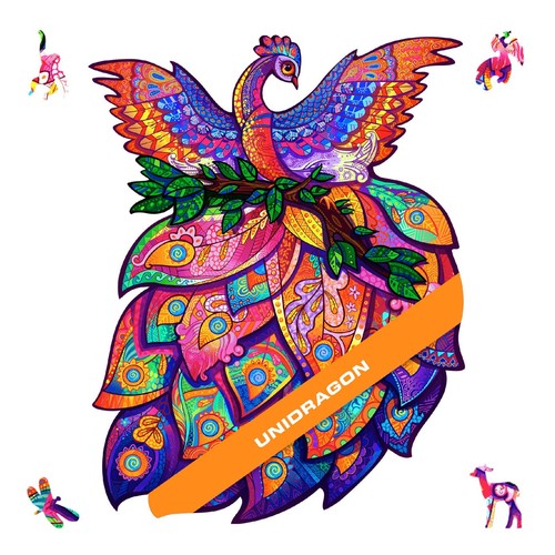 Unidragon wooden jigsaw puzzle - jigsaw,