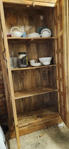 Wooden cabinet cupboard - wooden,