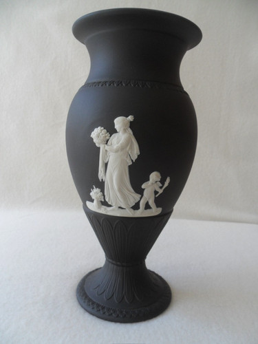 Wedgwood black jasperware - jasperware,