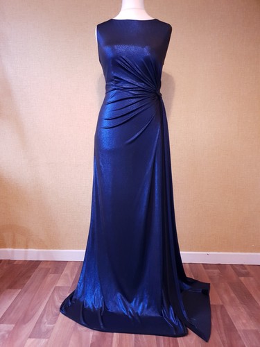 Phase eight dress blue - sz,