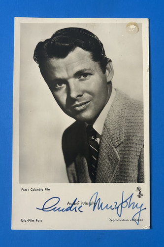 Audie murphy signed - audie,