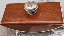 Antique wooden blotter with - antique,