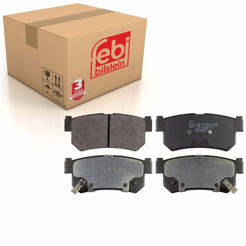 Rear brake pads musso - pads, set