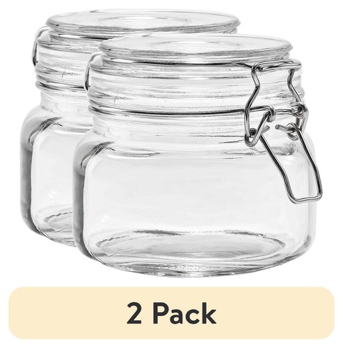 Glass oz lock lid - 17,