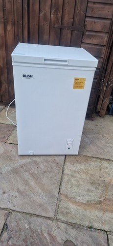 Bush white chest freezer - white,