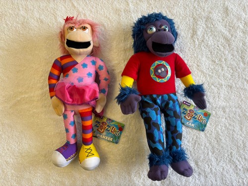 Cbeebies zingzillas two plush - cbeebies,