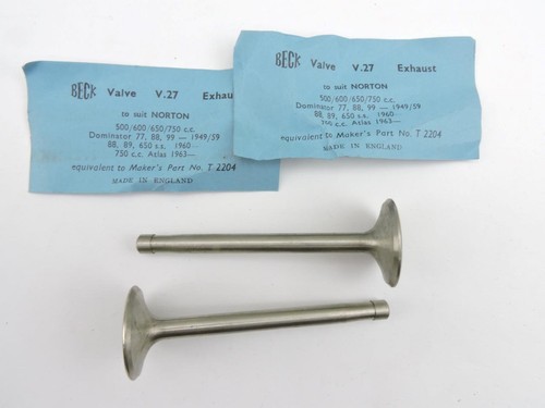 Nos exhaust valves v27 - 2,