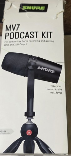New shure mv7 - shure,