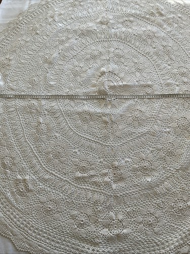 Vintage white crotcheted - white,