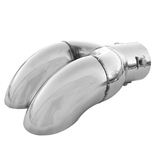 Dual exhaust tip - dual, pipe
