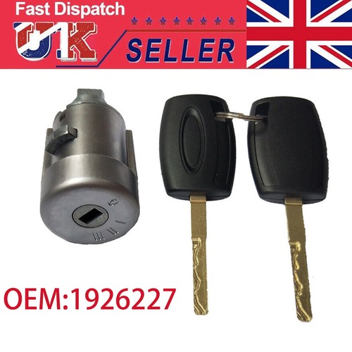Ignition barrel lock 2 keys - barrel,