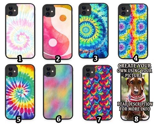 Tie dye rubber - tie, phone