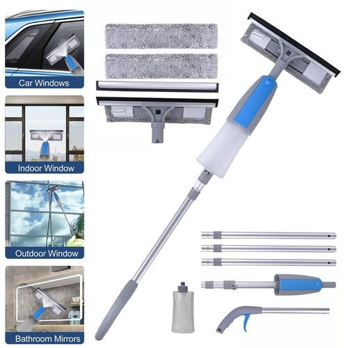 Extendable window cleaner - cleaner, kit