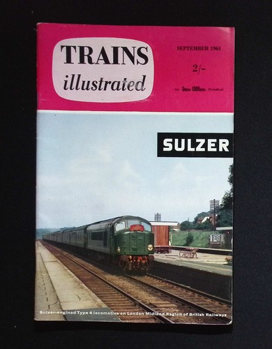 Trains illustrated september - trains,
