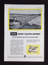 Original 1953 advert - 1953, bicc