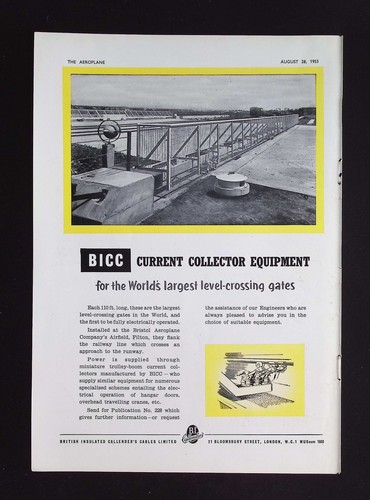 Original 1953 advert - original,
