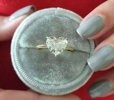 3ct heart lab created diamond - 3ct,
