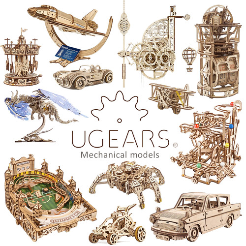 Ugears mechanical wooden - mechanical,