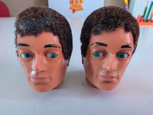 Pair vintage action - vintage, man