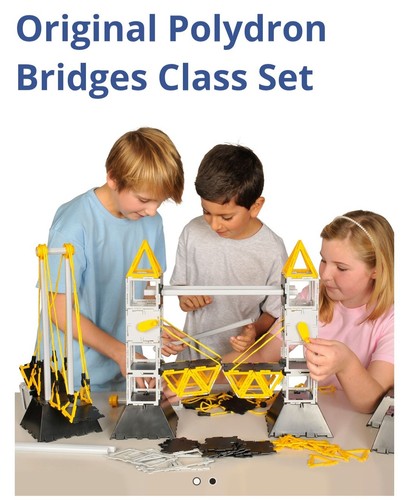 Polydron bridges classroom - polydron, set