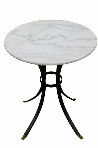Marble top bistro table - marble, 60cms