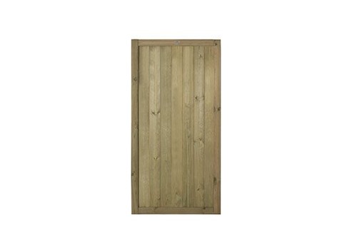 Wooden side gate 6ft - side, forest