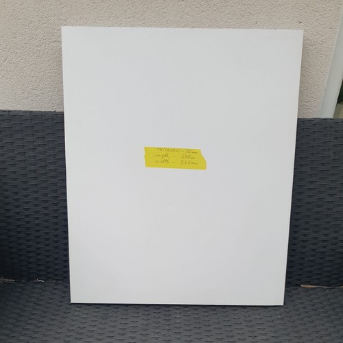 White replacement upvc door - white,