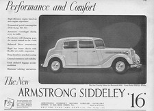 Armstrong siddeley motor - siddeley, '16'