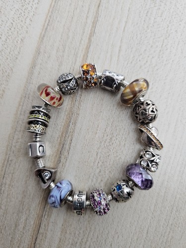 Genuine pandora charm bracelet - genuine,