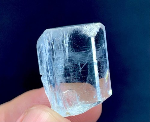 Natural transparent aquamarine - transparent,