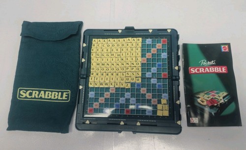 Mattel pocket scrabble - mattel,