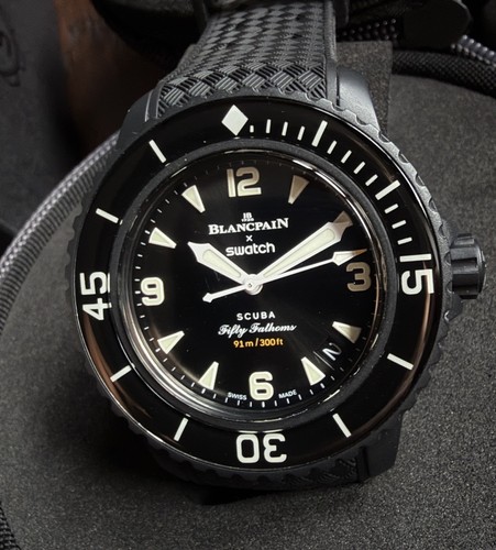 Blancpain swatch scuba fifty - blancpain,