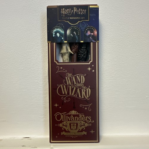 Harry potter triple - wand, pen