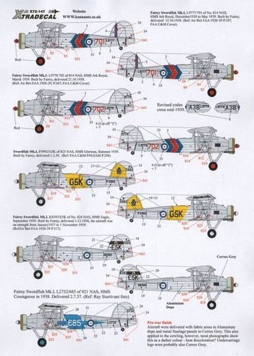 Xtradecal fairey - 1/72,