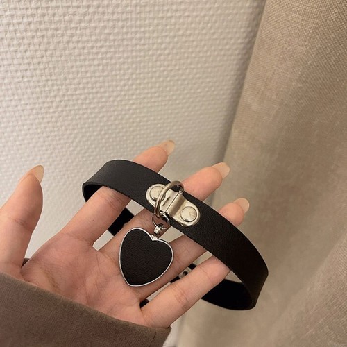 Goth choker collar necklace - collar,