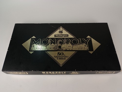 Waddingtons monopoly 50th - waddingtons,