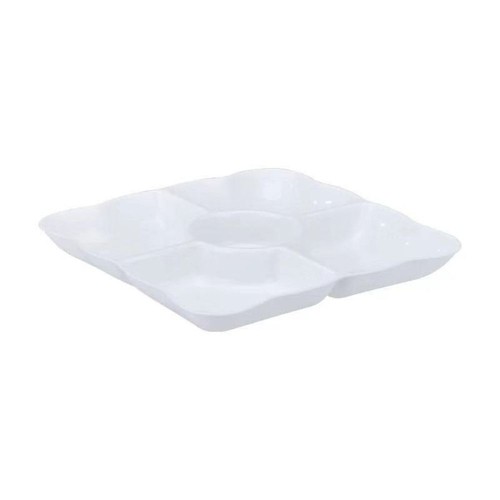 1xparty divided snack plate - divided,