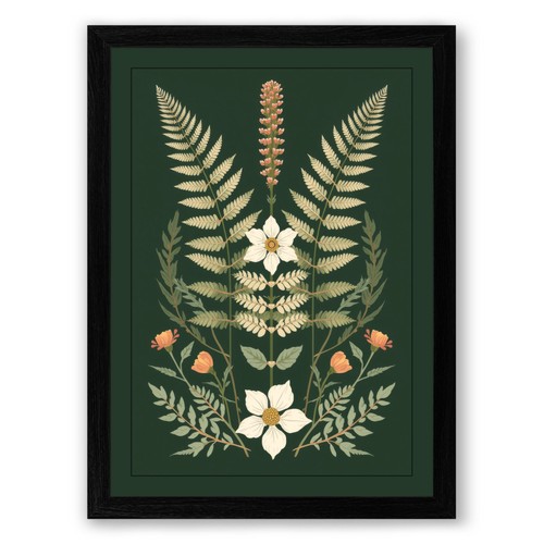 Botanical symmetry - botanical,